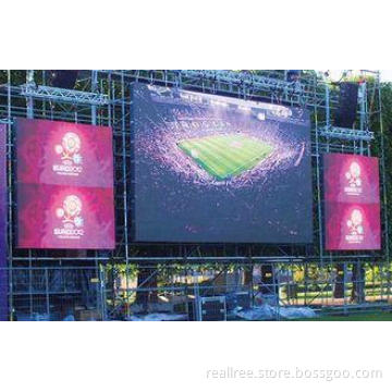 Ultra Slim Outdoor Rental LED Display of P10 640mmx640mm Ca